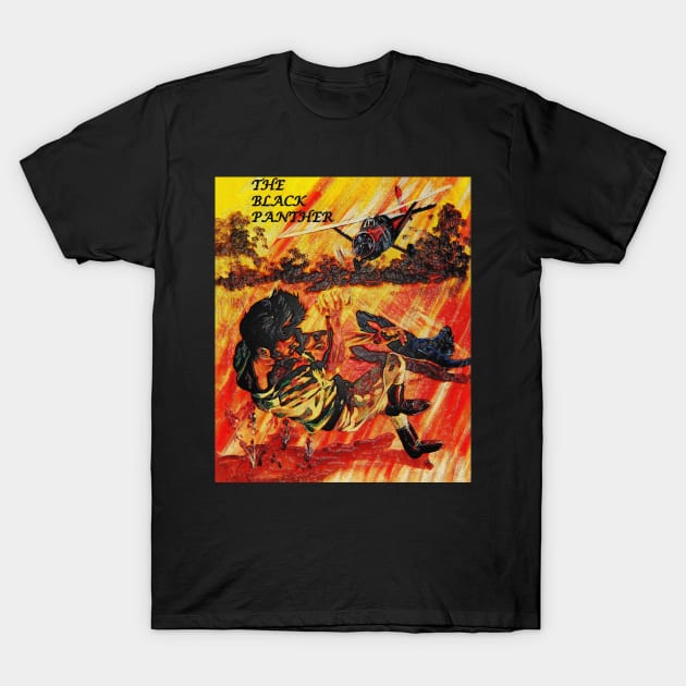 The Black Panther - Blood Feast of the Apes (Unique Art) T-Shirt by The Black Panther